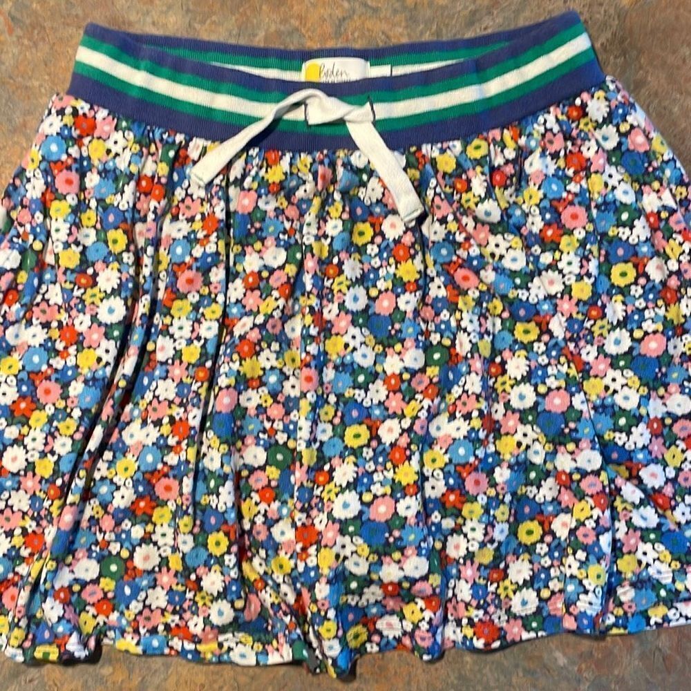 Boden Floral Skort with drawstring 11-12Y 152 cm